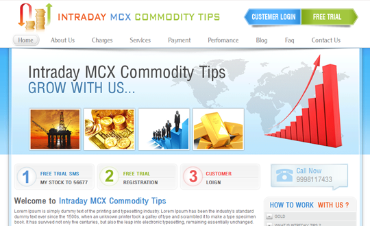 Intraday MCX Commodity Tips