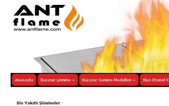 Antflame Bio Ethanol Fireplace