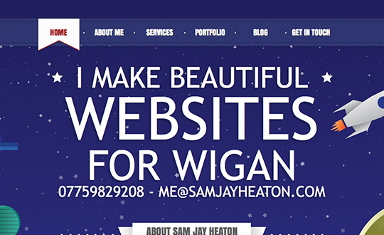 Sam Jay Heaton Web Designer