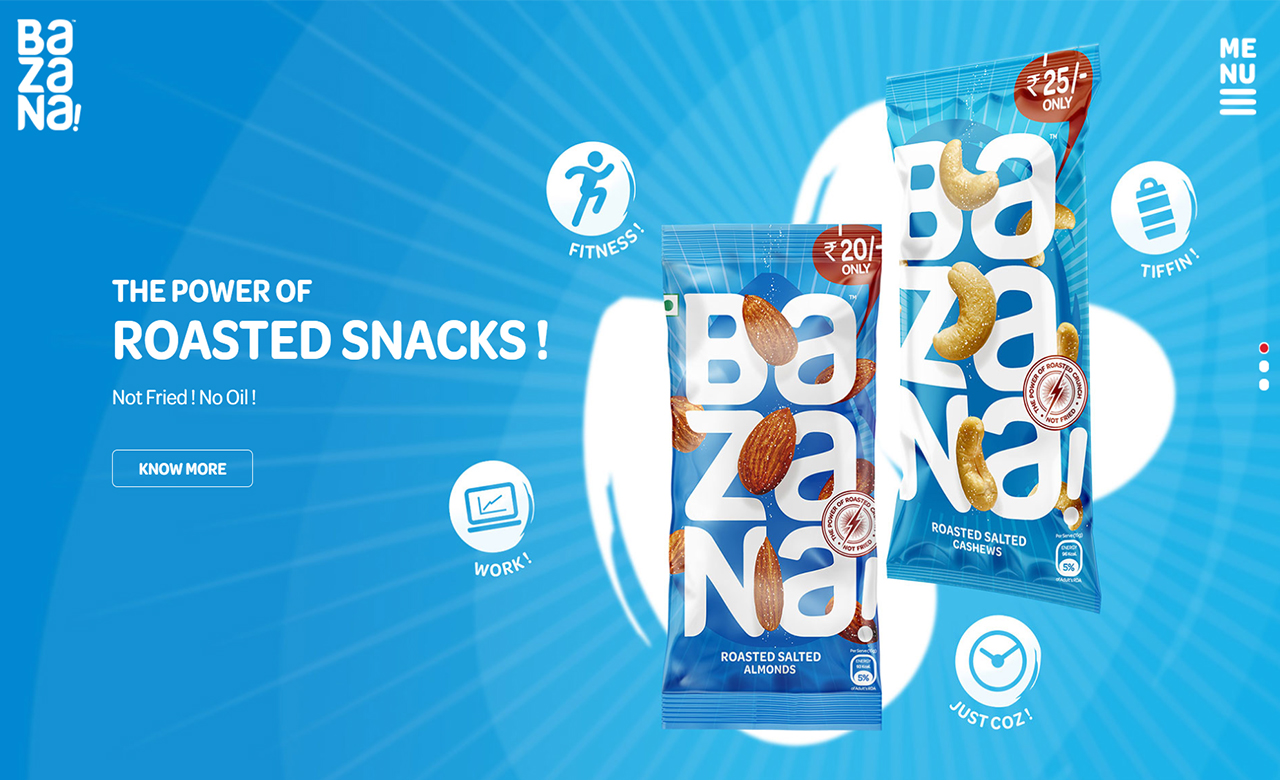 Bazana Healthy Roasted Snacks