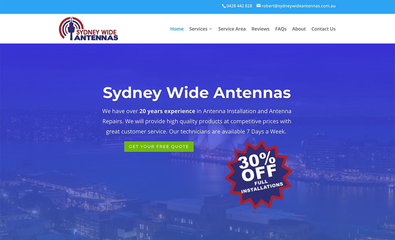 Sydney Wide Antennas