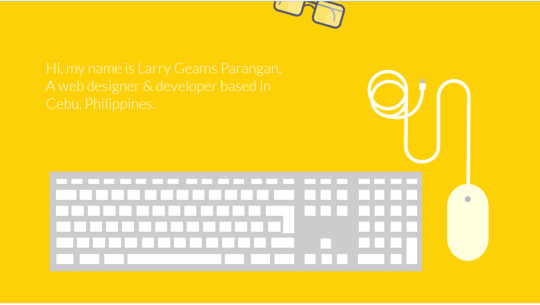 Larry Geams Parangan's Portfolio