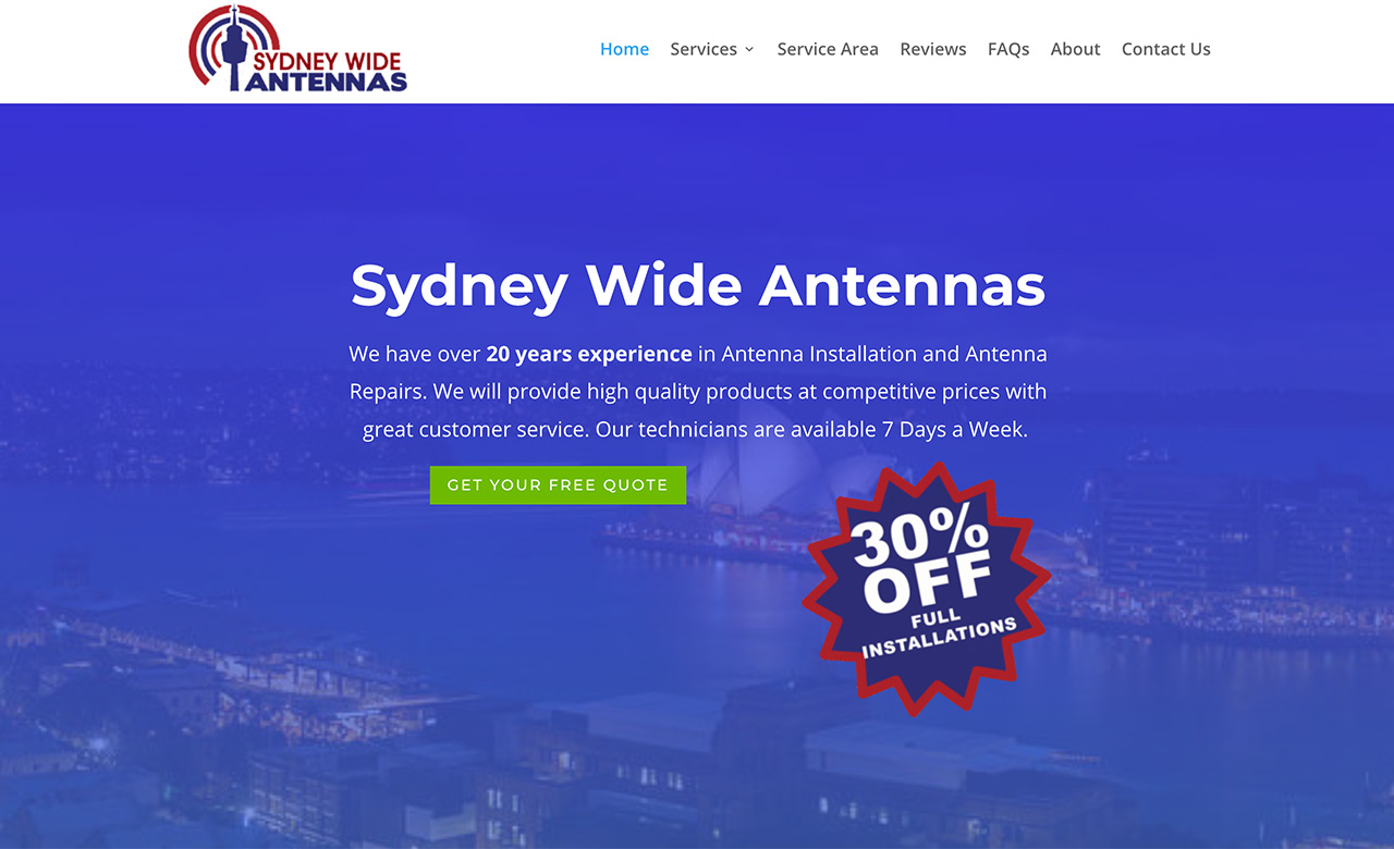 Sydney Wide Antennas
