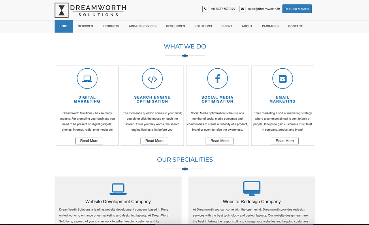 dreamworth solutions
