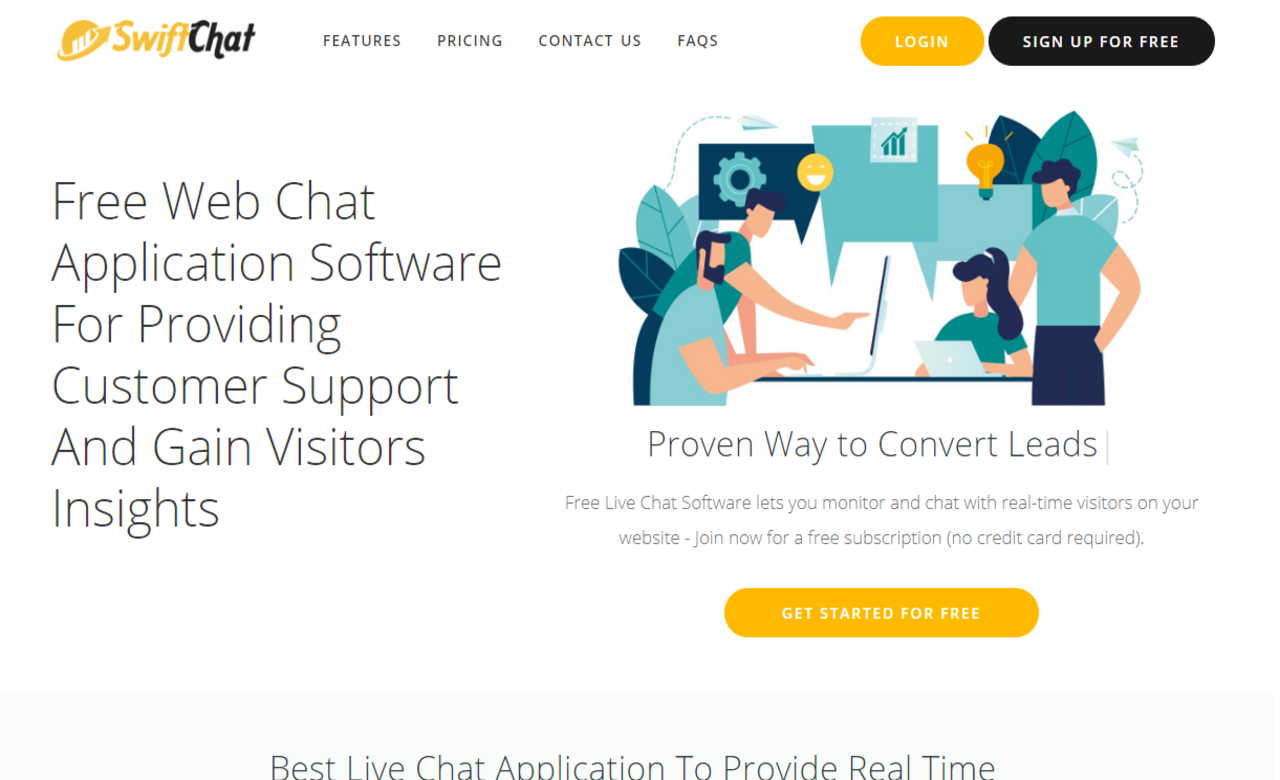 SwiftChat Free Live Chat App