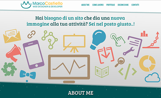 Marco Castiello Web Designer e Developer Freelance