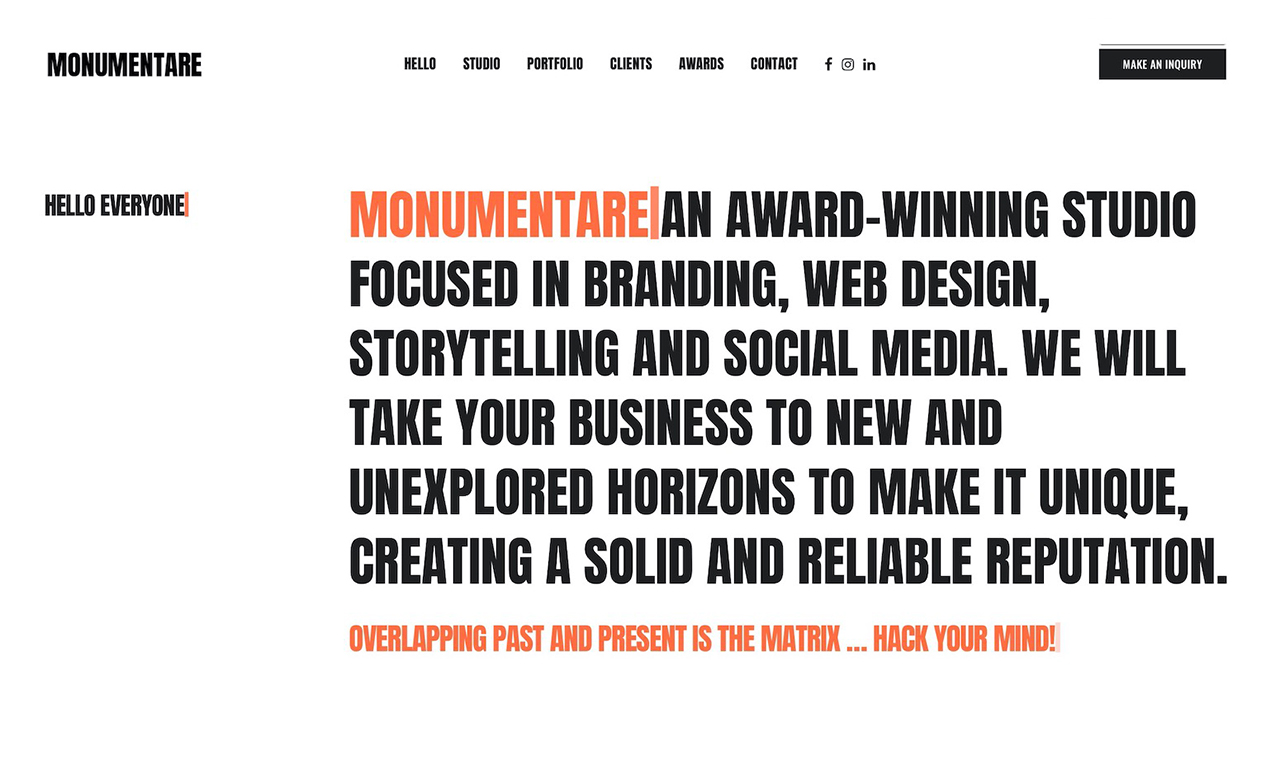 Monumentare Studio Design
