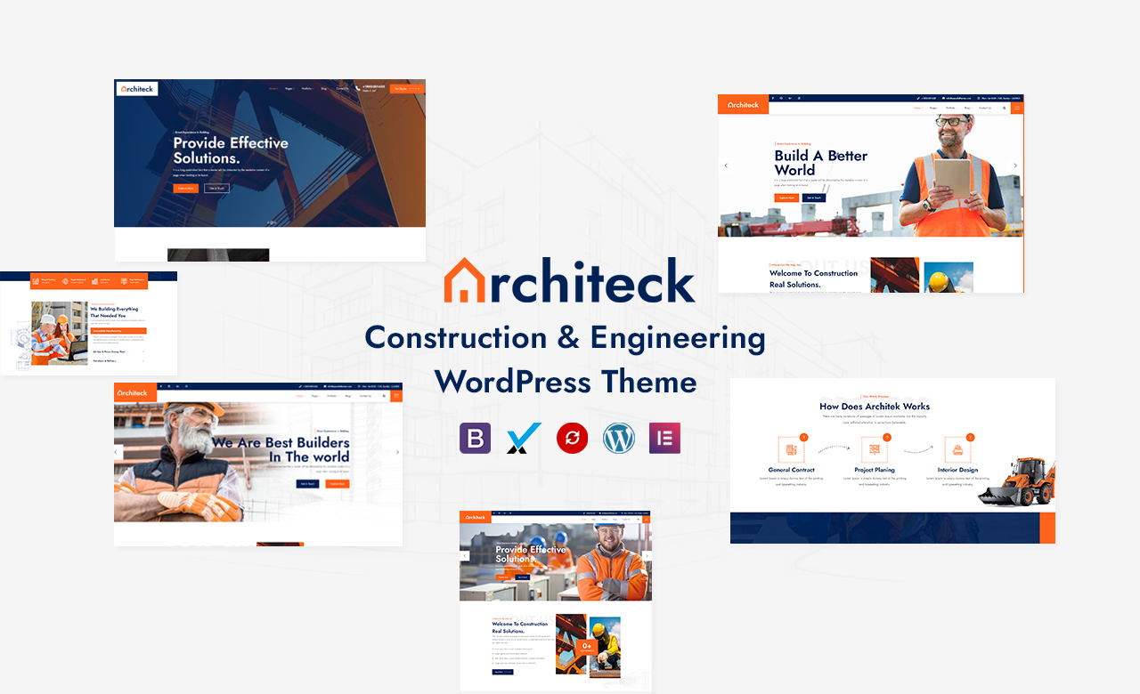 Architeck Construction WordPress Theme