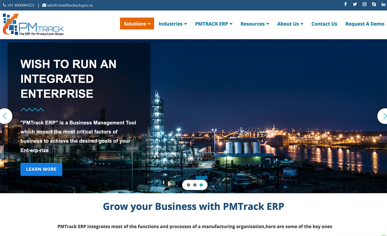 PMTrack ERP