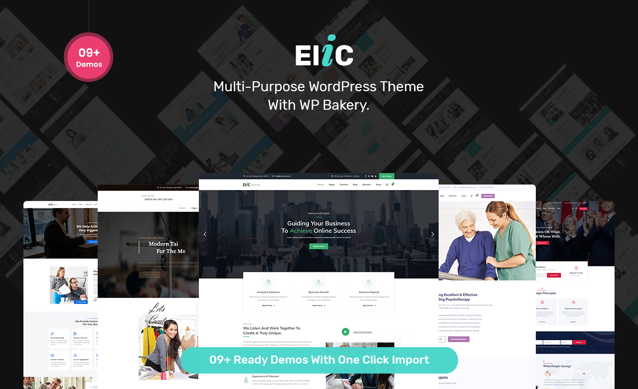 Elic Creative MultiPurpose WordPress Theme