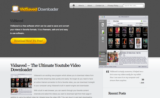 VidSaved Downloader