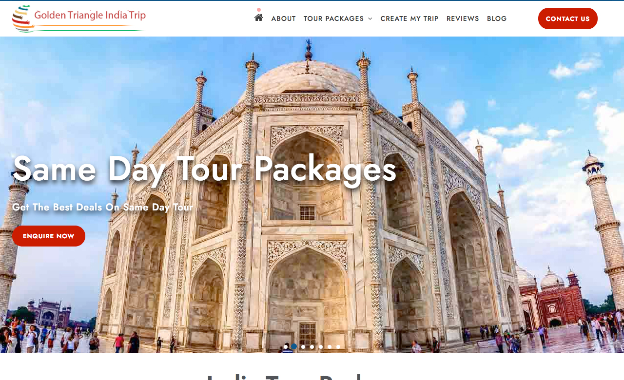 Golden Triangle India Trip