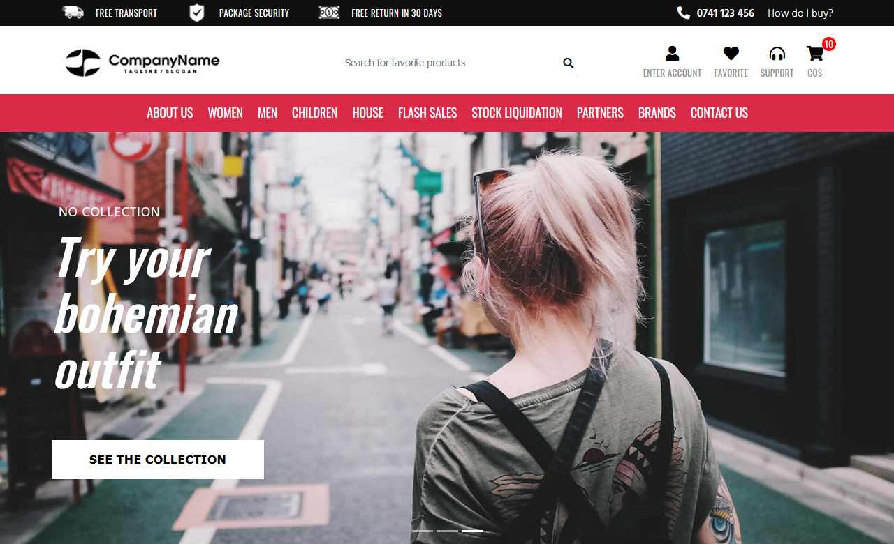 FStore Fashion HTML Template