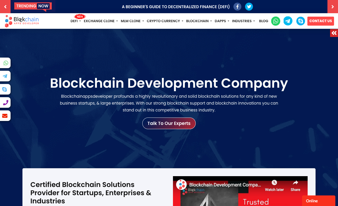 Blockchain Development Company 