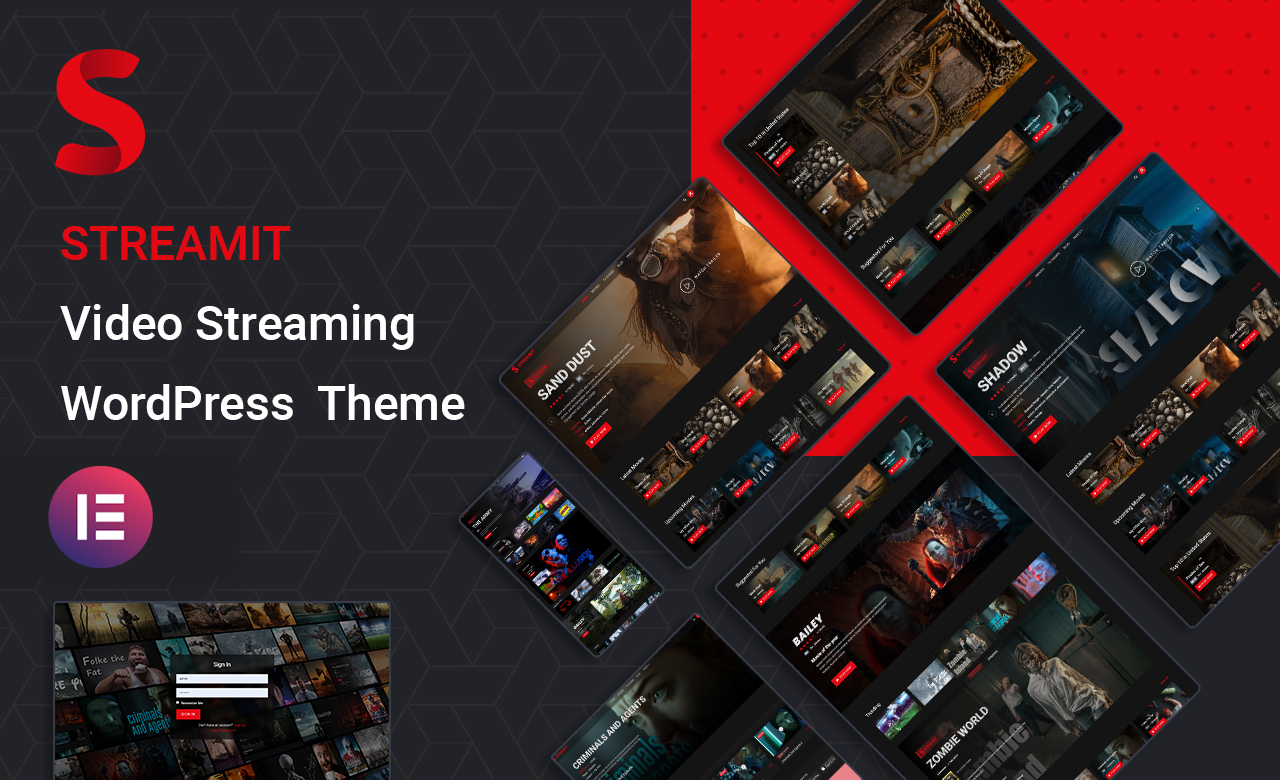 Streamit Video Streaming WordPress Theme