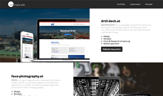 Mario Drtil Webdesign Portfolio