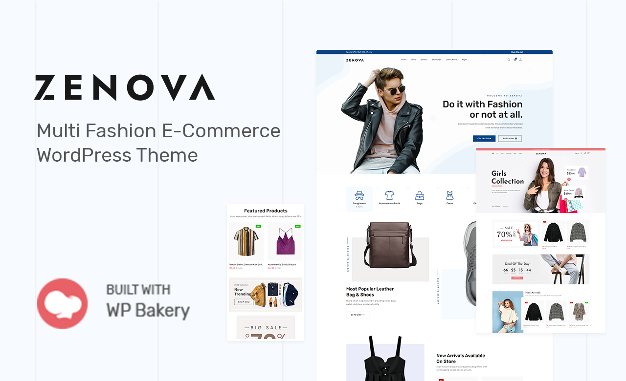Zenova Fashion WooCommerce WordPress Theme