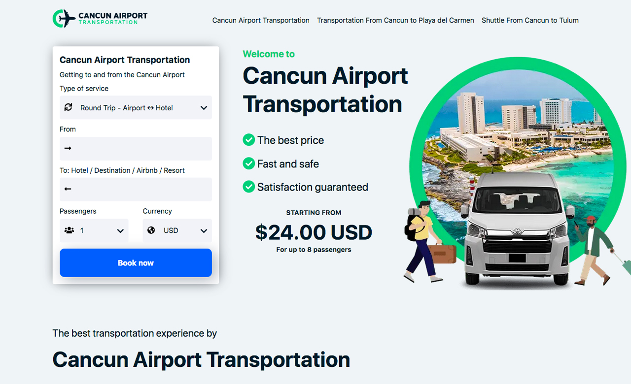 Cancun Airport Transportation