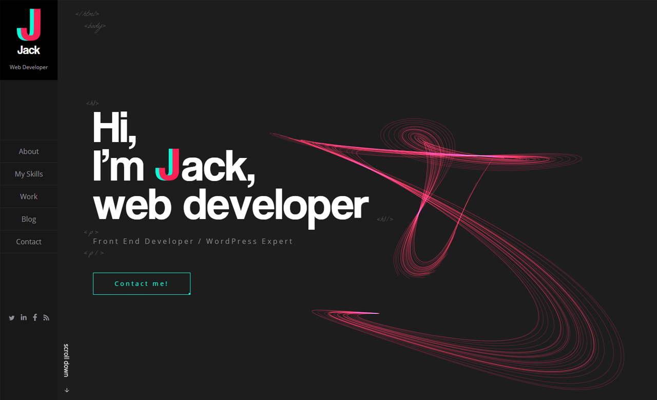 JJ  Web developer portfolio