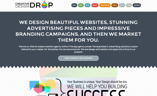 Creative Design Drop