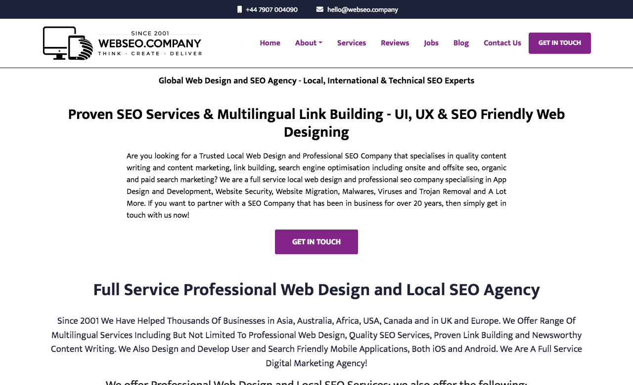 Web Design and SEO Company