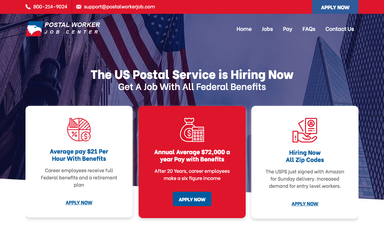 Postal Worker Job Center
