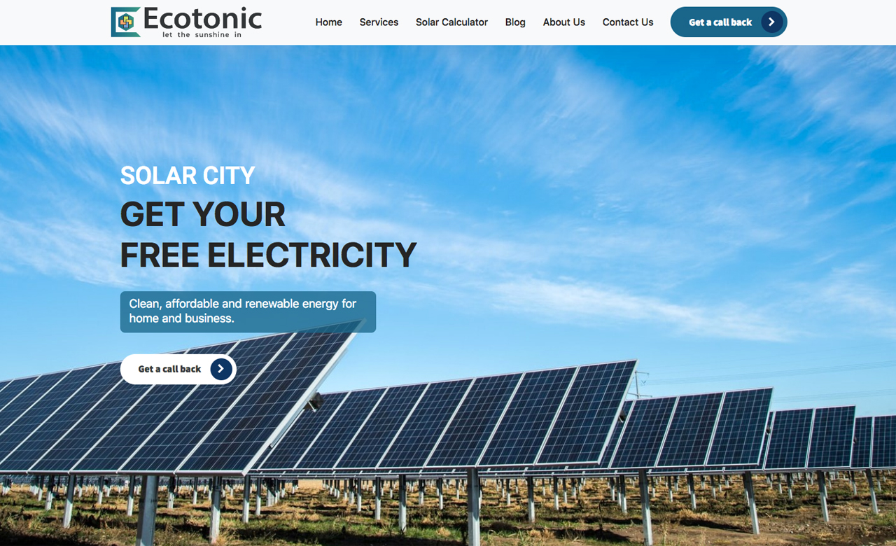Ecotonic Solar Pvt Ltd