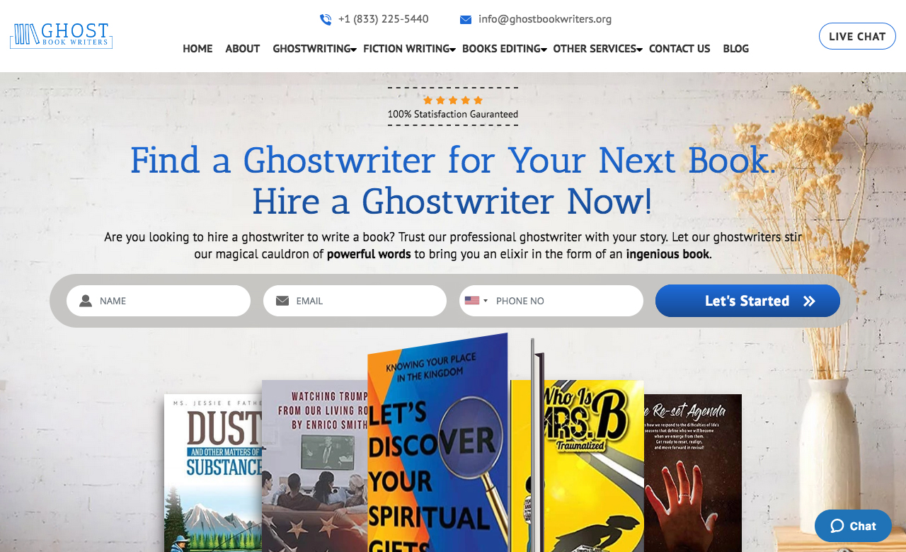 Ghost Book Writers