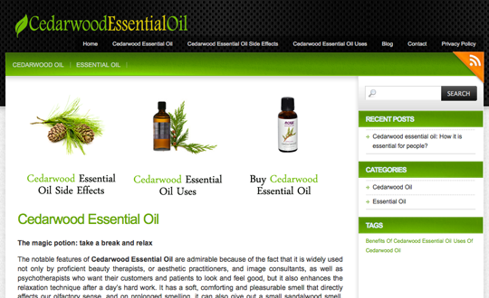 Cedarwood Essential Oil