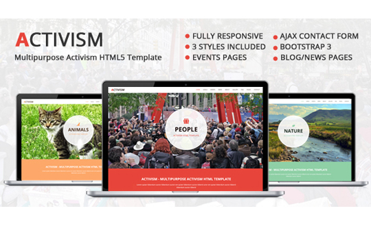 Activism Multipurpose Activism HTML5 Template