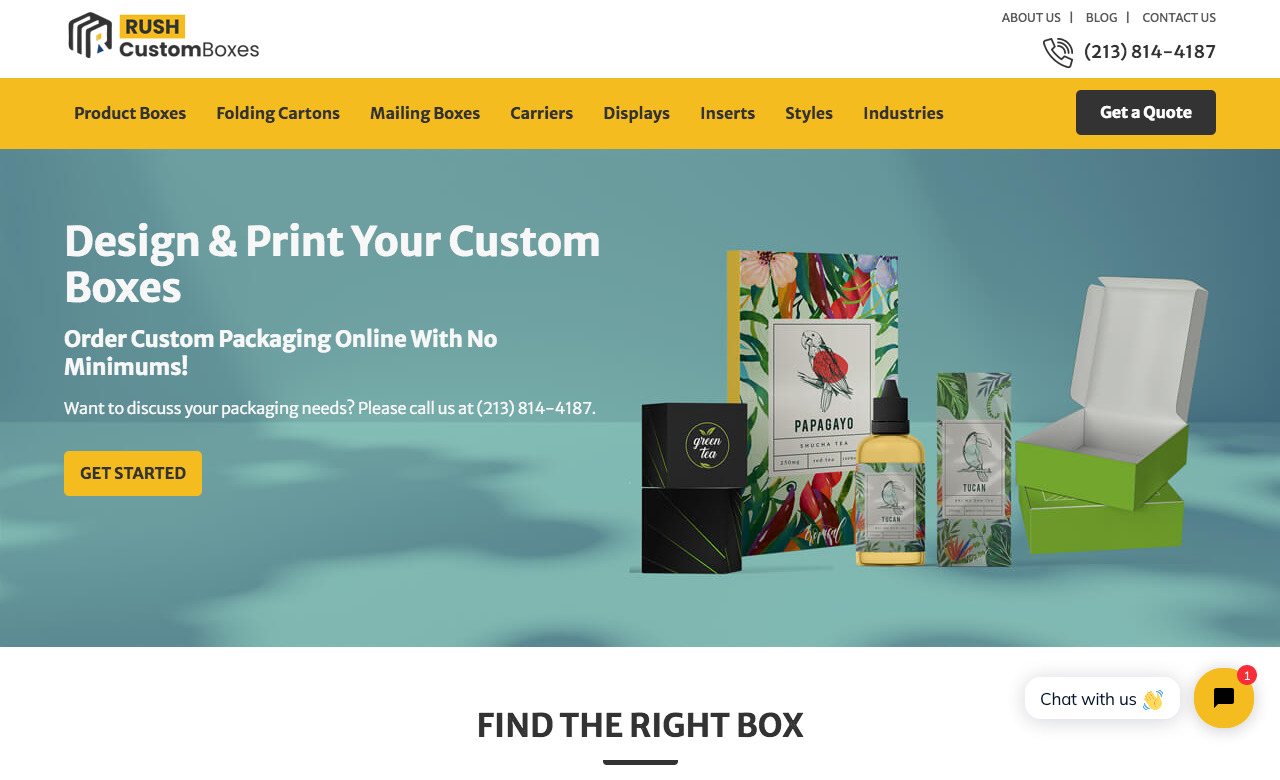 Rush Custom Boxes