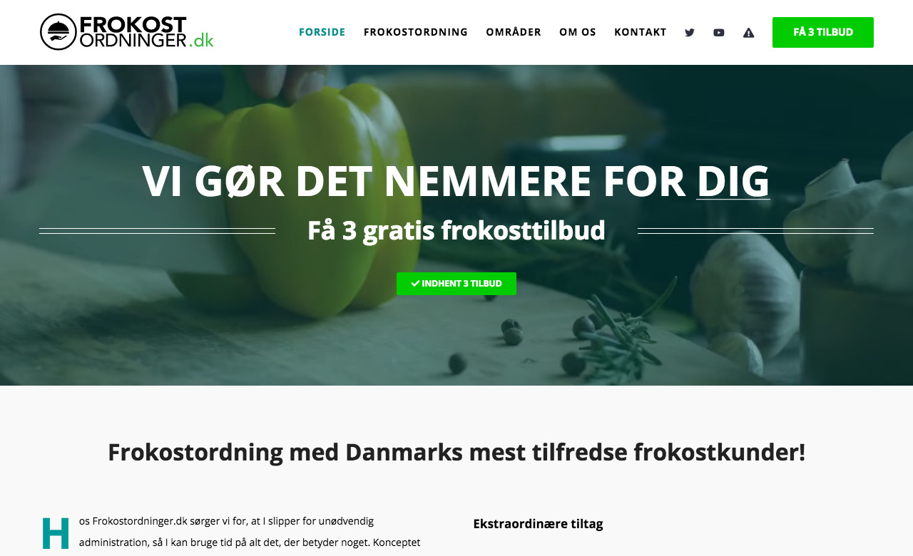 Frokostordninger