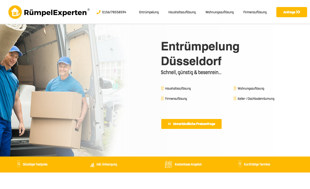 Entruempelung Duesseldorf