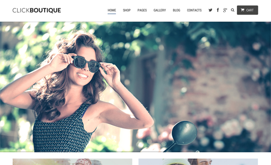  Click Boutique Fashion Shop WordPress WooCommerce Theme