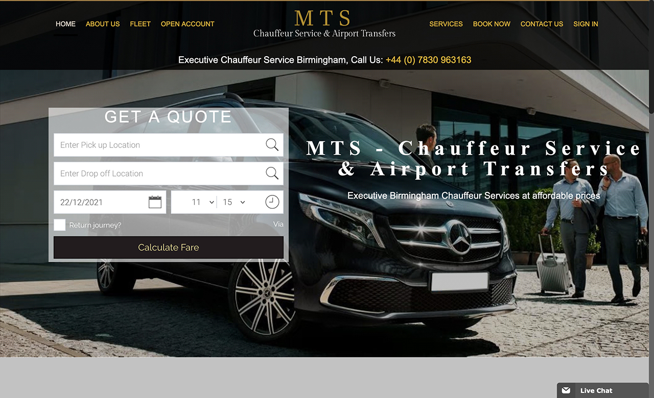 MTS  Chauffeur service and Airport Transfers
