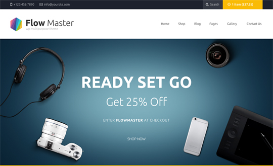 FlowMaster WordPress WooCommerce Theme