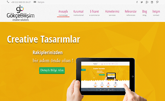 Gokce Bilisim Web Teknolijileri