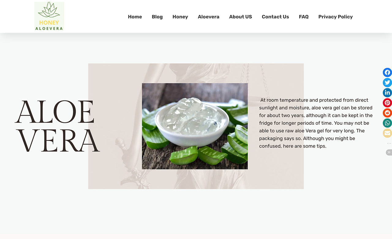 honeyaloevera