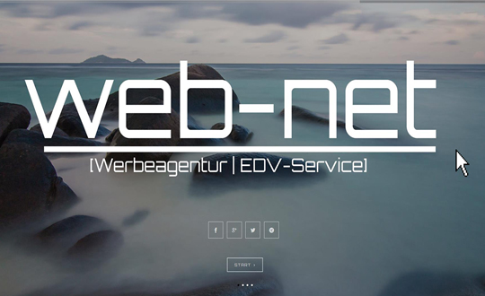 web net Werbeagentur  EDV Service