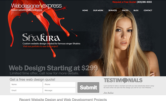 Web designer express