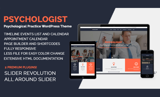 Psychologist Psychological Practice WordPress Theme