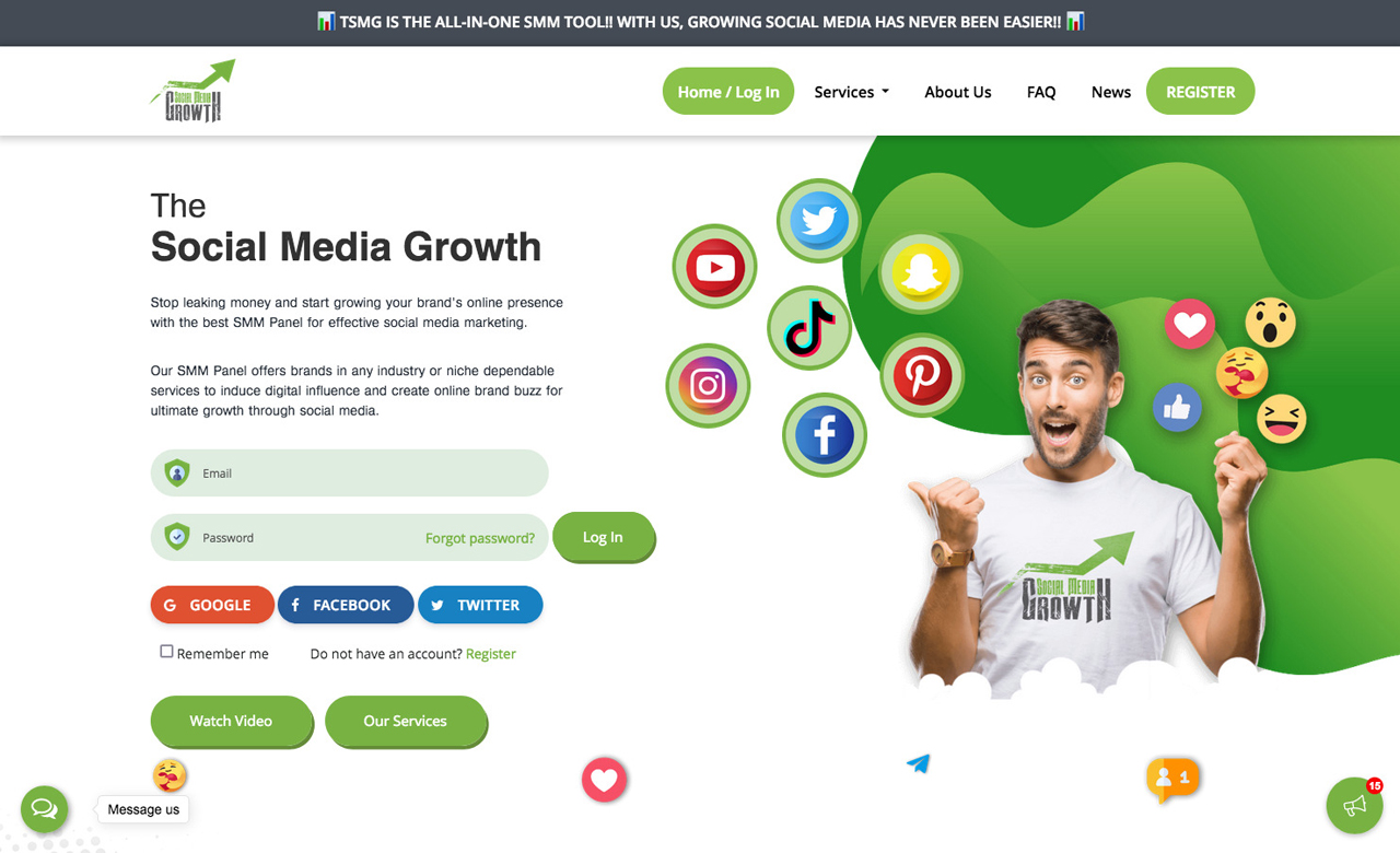 The Socialmedia Growth