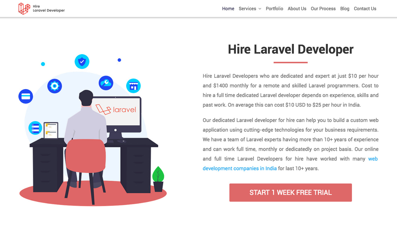 Hire Laravel Developer