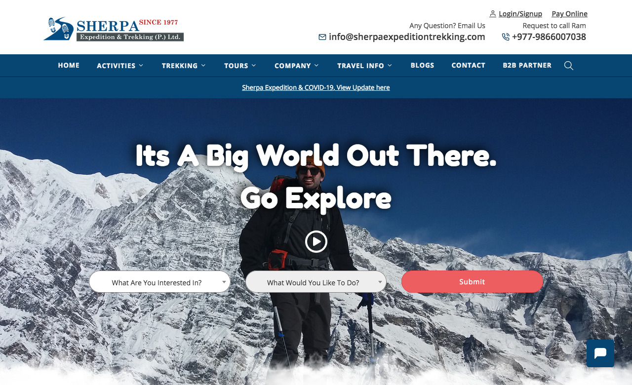Sherpa Expedition and Trekking 