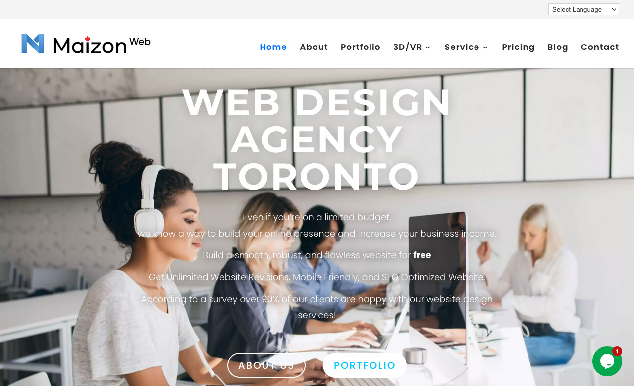 Maizon Web Design Agency