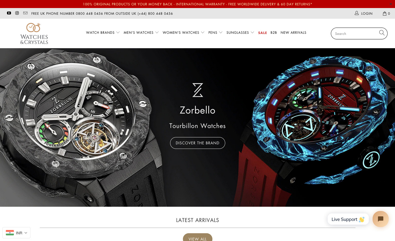 Watches and Crystals LTD