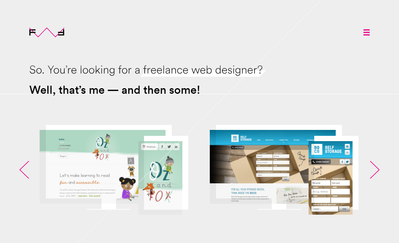Freelance Web Design