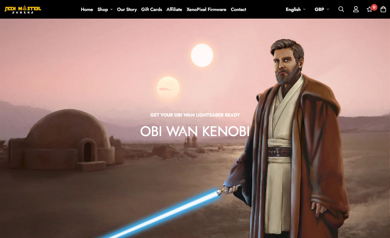 Jedi Master sabers
