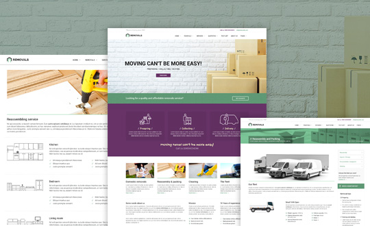 REMOVALS Removals and Moving Template