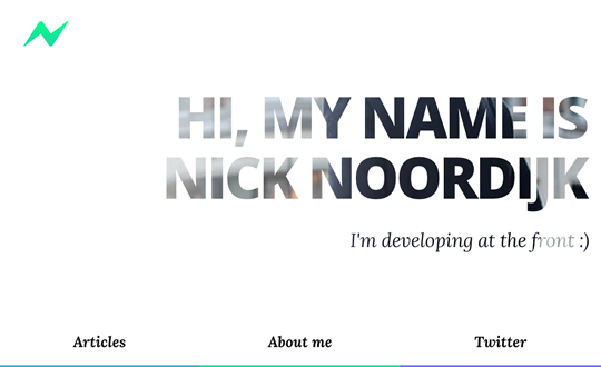 Nick Noordijk Front end developer